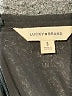 Lucky Brand 100% Polyester Metallic Silver Cocktail Dress Size S - photo 7