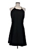 Zara Basic Solid Black Cocktail Dress Size M - photo 1