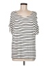 Calvin Klein Ivory White Short Sleeve Top Size M - photo 1