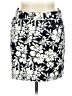 Chaps Floral Black Casual Skirt Size 14 - photo 1