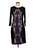 Laundry by Shelli Segal Paisley Black Cocktail Dress Size 6 - photo 1
