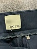 Ecru Solid Black Blue Dress Pants Size 13 (estimated) - photo 7