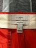 J.Crew 100% Wool Color Block Red Wool Pants Size 8 - photo 6