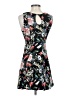 Mudd Floral Black Cocktail Dress Size S - photo 2