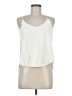 Mason 100% Silk Ivory Sleeveless Silk Top Size 6 - photo 1