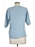 Ella Moss Blue 3/4 Sleeve Top Size L - photo 2