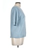 Ella Moss Blue 3/4 Sleeve Top Size L - photo 4