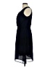 The Limited 100% Polyester Solid Blue Cocktail Dress Size 8 - photo 5