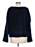 Gap 100% Polyester Blue Pullover Sweater Size L - photo 2
