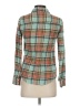 J.Crew Plaid Green Long Sleeve Button-Down Shirt Size 0 - photo 2