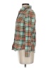J.Crew Plaid Green Long Sleeve Button-Down Shirt Size 0 - photo 5