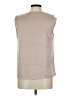 Shein Tan Sleeveless Blouse Size 6 - photo 2