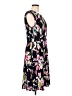 Wisp Floral Black Casual Dress Size 12 - photo 4