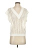 Zara Ivory Short Sleeve Top Size S - photo 1