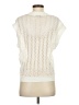 Zara Ivory Short Sleeve Top Size S - photo 2