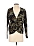 Fashion Nova 100% Acrylic Camo Green Pullover Sweater Size S - photo 2