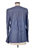 QMack Blue Long Sleeve Blouse Size M - photo 2