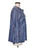 QMack Blue Long Sleeve Blouse Size M - photo 4