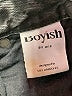 Boyish Gray Black Denim Shorts Size 25 waist - photo 4