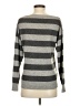 Sofia Cashmere 100% Cashmere Stripes Gray Cashmere Pullover Sweater Size S - photo 2