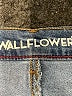 Wallflower Blue Denim Shorts Size 24 waist - photo 3