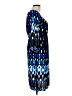 Muse Print Blue Cocktail Dress Size 10 - photo 4