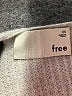 Wilfred Free 100% Merino Wool Silver Gray Wool Pullover Sweater Size XS - photo 6