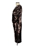 Oleg Cassini 100% Polyester Black Cocktail Dress Size 10 - photo 5