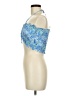 J Valdi 100% Rayon Blue Tank Top Size M - photo 5