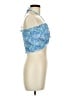 J Valdi 100% Rayon Blue Tank Top Size M - photo 4