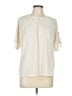 Como Black Ivory Short Sleeve Blouse Size L - photo 1