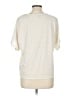 Como Black Ivory Short Sleeve Blouse Size L - photo 2