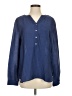 Westbound Blue Long Sleeve Blouse Size S - photo 1