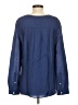 Westbound Blue Long Sleeve Blouse Size S - photo 2