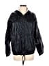 Blank NYC 100% Nylon Solid Black Windbreaker Size XS - photo 1