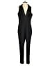 JH Evenings Solid Black Jumpsuit Size 12 - photo 1