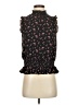J.Crew 100% Polyester Black Sleeveless Blouse Size 00 - photo 1