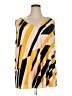 Lane Bryant 100% Polyester Yellow Sleeveless Blouse Size 18 - 20 Plus - photo 1