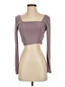 21 Saints Purple Gray Long Sleeve Top Size S - photo 1