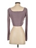 21 Saints Purple Gray Long Sleeve Top Size S - photo 2