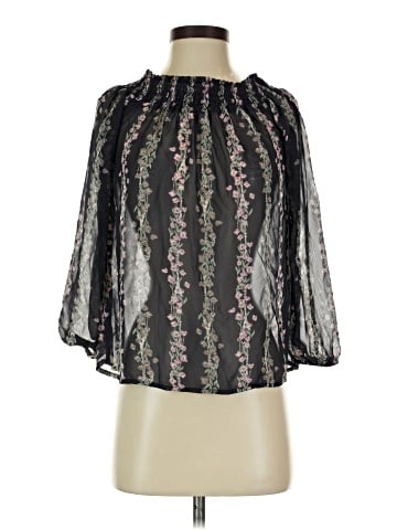Timing 3/4 Sleeve Blouse (view 1)