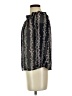 Timing 100% Polyester Black 3/4 Sleeve Blouse Size S - photo 5