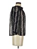 Timing 100% Polyester Black 3/4 Sleeve Blouse Size S - photo 4