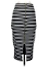 Leith Stripes Black Casual Skirt Size XS - photo 2