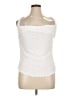 Free People Ivory White Sleeveless Blouse Size XL (estimated) - photo 1