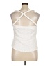 Free People Ivory White Sleeveless Blouse Size XL (estimated) - photo 2