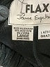 Flax Solid Black Formal Skirt Size (L) - photo 4