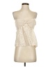 Shein 100% Polyester Ivory Sleeveless Top Size 2 - photo 1