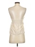 Shein 100% Polyester Ivory Sleeveless Top Size 2 - photo 2