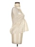 Shein 100% Polyester Ivory Sleeveless Top Size 2 - photo 4